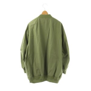 Spick&Span 22SS ジップアップ ブルゾン ジャケット オーバーサイズ 38 カーキ /MY OS
