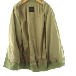 Spick&Span 22SS ジップアップ ブルゾン ジャケット オーバーサイズ 38 カーキ /MY OS