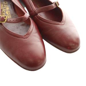 Salvatore Ferragamo バレエシューズ 6 ボルドー /SS OS