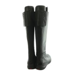 PRADA ロングブーツ 36 ブラック 3W0789