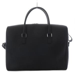 SAINT LAURENT PARIS ダッフル ブリーフケース 2way レザー ブラック 625449