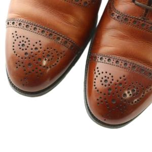 EDWARD GREEN CADOGAN セミブローグ US7E ブラウン S464