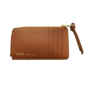 LOEWE アナグラム ジャガード フラグメントケース 小銭入れ コンパクトウォレット カードケース 名刺入れ レザー