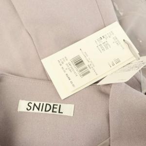 SNIDEL 22SS クラッシックジレジャケット&プリーツスカートセット タイトミニスカート 0 ラベンダー /MY