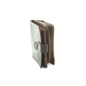 LOUIS VUITTON モノグラム コンパクトジップ 財布 二つ折り 小銭入れ ダークブラウン M61667 /MI OS OH