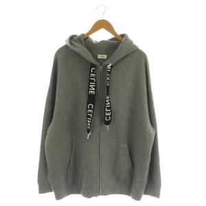 OVERSIZED ZIP HOODIE ジャケット カシミヤ