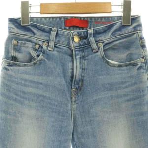 RED CARD 35th Anniversary Casual デニムパンツ スリムテーパード 23 ブルー 26W100