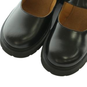 CAMPER Milah ミラ パンプス チャンキーヒール 37 23.5cm 黒 /MI OS