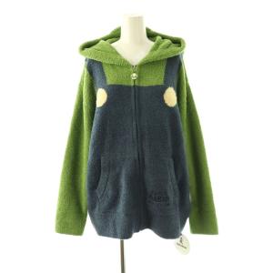 gelato pique × SUPER MARIO ルイージ パーカー パンツ セットアップ ジャケット ジップアップ ルームウェア