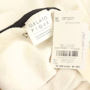 gelato pique ハートロゴJQDワンピース ルームウェア ナイトウェア F オフホワイト /DF OS