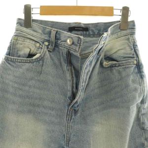 EMODA 24AW サイドカットワイドルーズジーンズ デニムパンツ M ライトブルー /DF OS