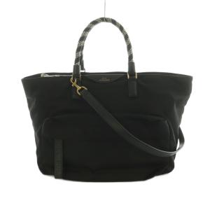 Bungee Handle Nylon Tote Bag 2WAY