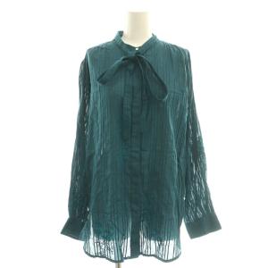 Cotton Dobby Ivy Flower Embroidery Shirts コットンドビーアイビーフラワーエンブロイダリーシャツ