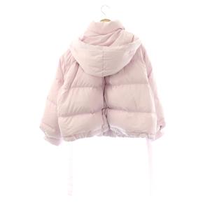 西川アップサイクルショートダウン ジャケット F ピンク パープル 