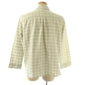 gelato pique セットアップ F ミント ギンガムチェック 長袖 /AZ