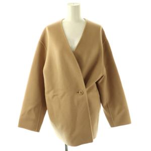 25AW HAMILTON Cardigan 36 キャメル