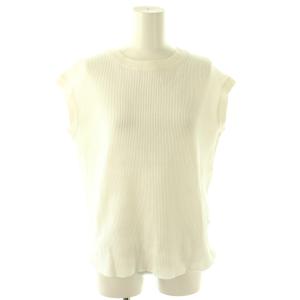 24SS thermal タンクトップ カットソー ワッフル ホワイト /DO OS