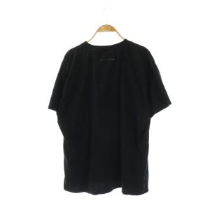 MM6 Maison Margiela 半袖カットソー Tシャツ ロゴ S ブラック S62GD0085 /DF OS