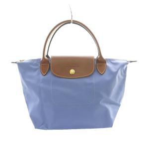 ル・プリアージュ Le Pliage トップハンドルバッグ ハンド 紺 ネイビー 茶 ブラウン /SS