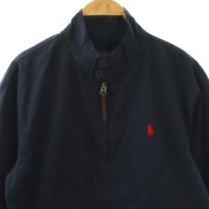 POLO RALPH LAUREN スウィングトップ ハリントンジャケット ジップアップ XS ネイビー /HK OS