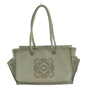 ナッパ レザー トートバッグ アナグラム 茶（2022/03/24買取） - LOEWE