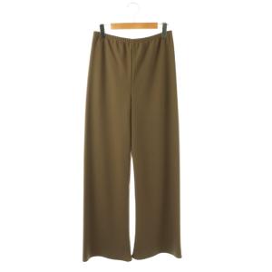 アパルトモン 24SS エラスティックパンツ イージーパンツ ワイドパンツ 38 ブラウン 24030586501410