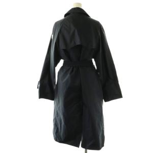 MONCLER RUTILICUS トレンチコート ナイロン 00 ネイビー
