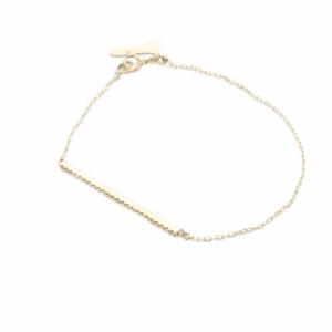 ロングバー ブレスレット K10 ダイヤ0.12ct（2026/04/01買取