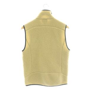 Patagonia レトロ パイル ベスト ジップアップ XS ベージュ 紺 22820 /CX OS