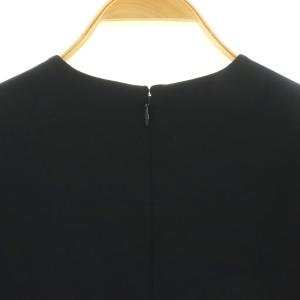 BORDERS at BALCONY POP UP限定 ティアードTeeドレス ワンピース 34 ネイビー