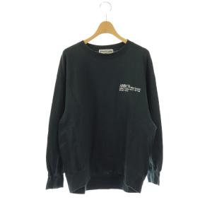 バックロゴカットソー Tシャツ 長袖 グレー /HK OS