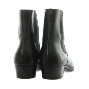 CELINE サイドゴアブーツ ショートブーツ 40 ブラック