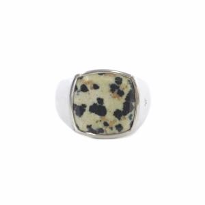 Cushion Leopard リング 13号 925 シルバー
