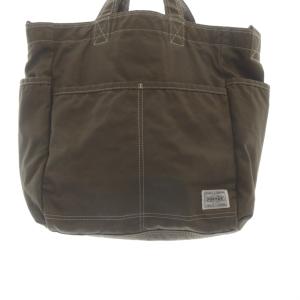 PORTER 吉田カバン FAVOR 2way ショルダーバッグ ハンドバッグ カーキ 緑 グリーン /SR