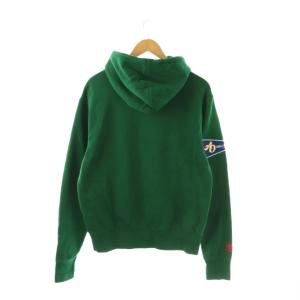 adidas Originals MC BADGE HOODIE パーカー プルオーバー L グリーン /HK OS