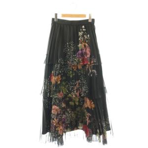 23AW UND DARIA TIERED PLEATS SKIRT ティアードスカート プリーツ ロング