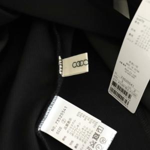COCO DEAL カノコ×リブオープンウエストベアワンピース M ブラック タイト ロング丈 スリット /OK OS