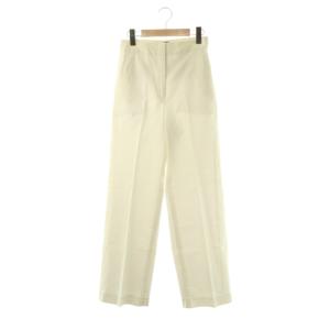 25SS Lush Linen Claude Pant パンツ ストレート リネン混 34 ホワイト /HK