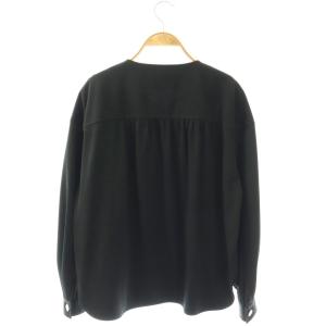 Grace Class 25AW トリアセジャージジャケット ノーカラー ジップアップ 36 ブラック /HK OS