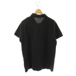 MONCLER マリア ポロ マニカ コルタ maglia polo manica corta ポロシャツ 半袖 M ネイビー