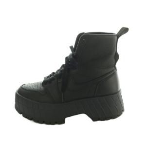 Women's Air Jordan 1 Brooklyn High Black スニーカー