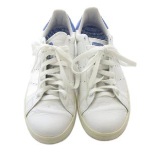 adidas Originals STAN SMITH VULC スニーカー 26cm 白 ホワイト 青 ブルー C75192 /SR AD