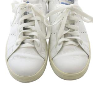 adidas Originals STAN SMITH VULC スニーカー 26cm 白 ホワイト 青 ブルー C75192 /SR AD