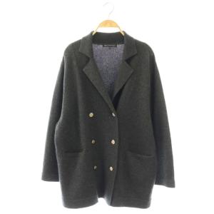 25AW カシミヤブレンド ニット ジャケット ダブル 長袖 /AP