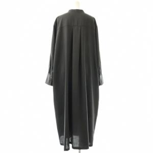 23区 25AW TWビエラ ブザム ワンピース 48 ダークグレー