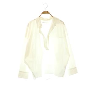 R'IAM 24SS フォルムスキッパーシャツ 白 ホワイト /AP