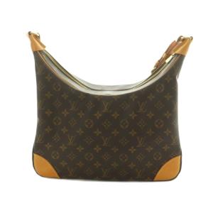 LOUIS VUITTON モノグラム ブローニュ 35 ショルダーバッグ ブラウン M51260