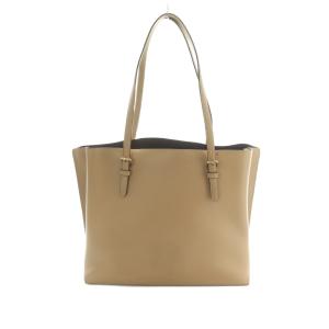 COACH モリー レザー トート バッグ ベージュ 1671 /MI OS