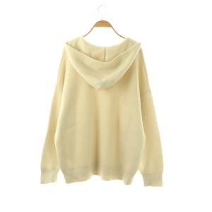 FRAY I.D 24AW パーカー ニット プルオーバー 長袖 F アイボリー /HK OS