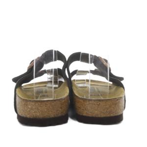 BIRKENSTOCK Arizona サンダル フラット スエード 24cm ダークブラウン /YO23